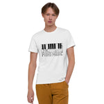 Unisex Organic Cotton T-Shirt-Piano