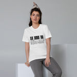 Unisex Organic Cotton T-Shirt-Piano