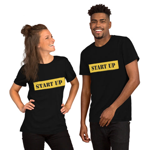 Short-Sleeve Unisex T-Shirt -START UP