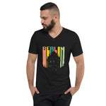 BERLIN T-SHIRT Unisex Short Sleeve V-Neck T-Shirt