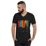 LONDOM T-SHIRTUnisex Short Sleeve V-Neck T-Shirt