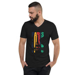 PARIS T-SHIRT Unisex Short Sleeve V-Neck T-Shirt