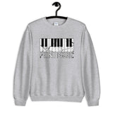 Unisex Sweatshirt Piano