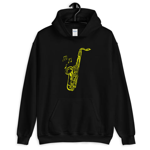 Unisex Hoodie (saxophone)