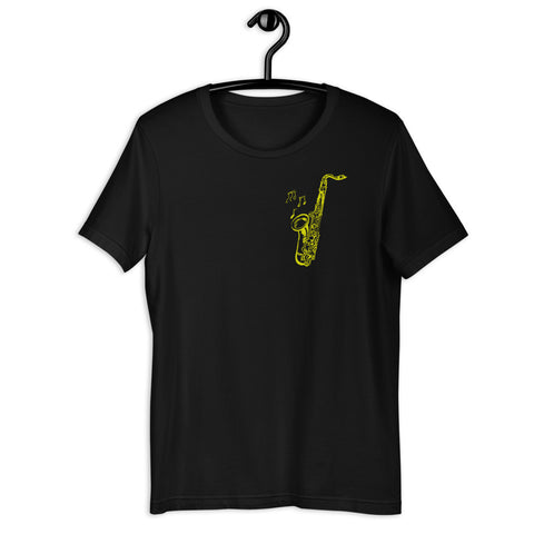 T-Shirt-saxophone